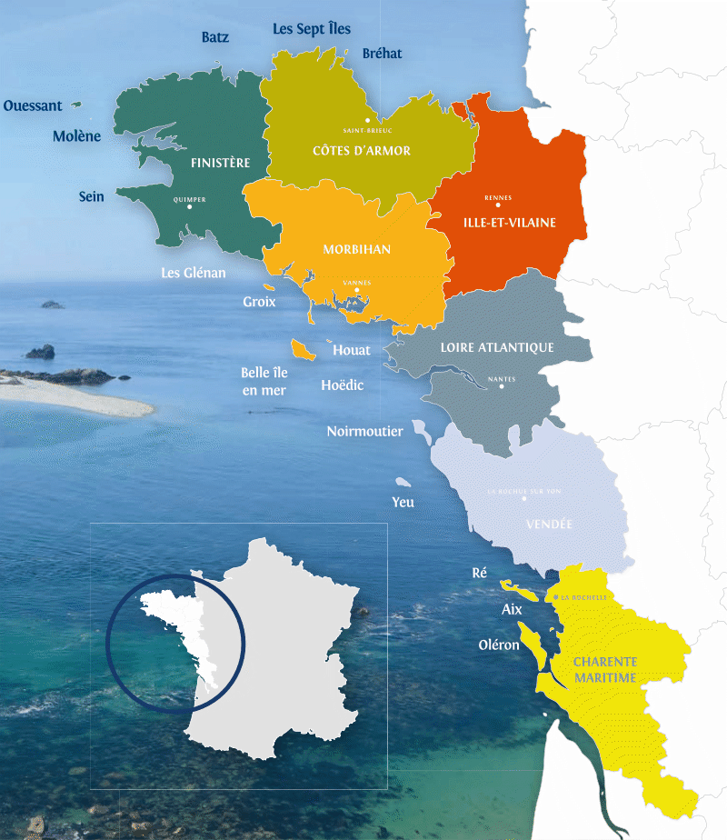 carte des iles du coffret iles précieuses