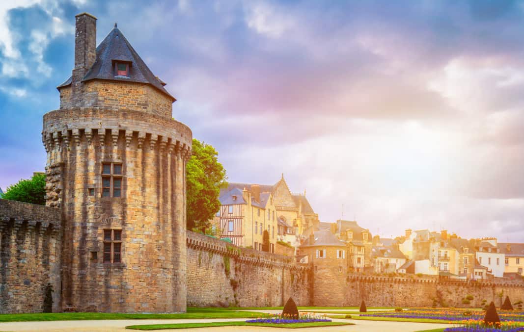 Murs de la vieille ville de Vannes