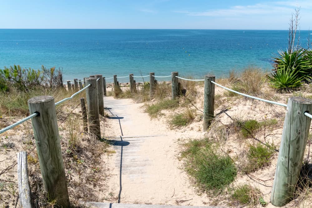 Accès à une plage de noirmoutier