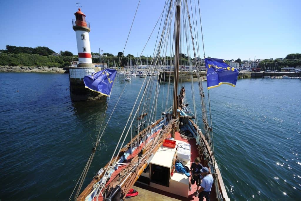 Ile de groix en bateau