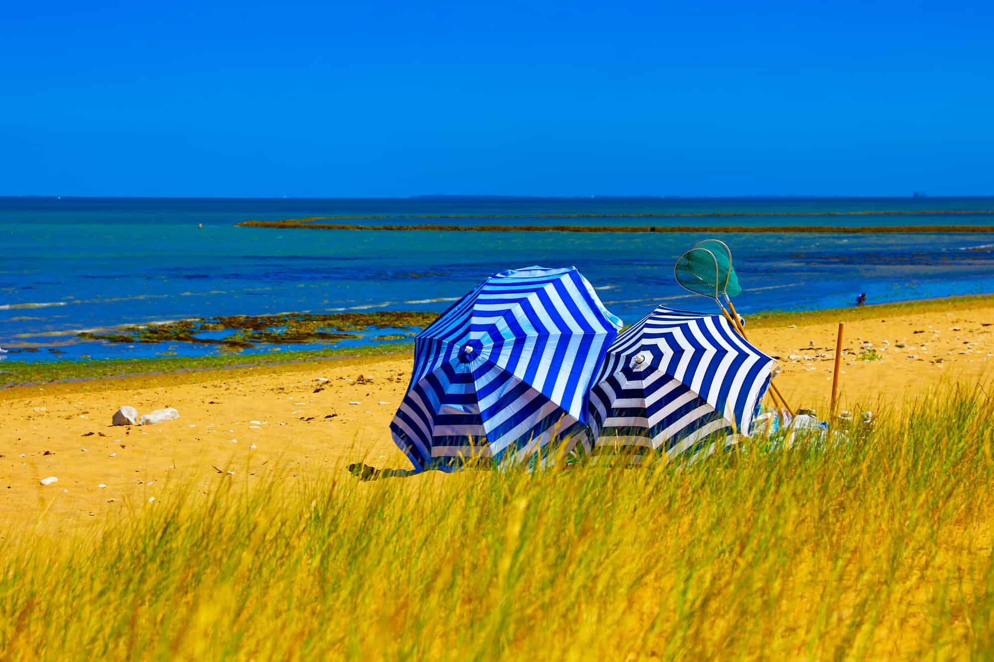 Ile d'oléron sur la plage